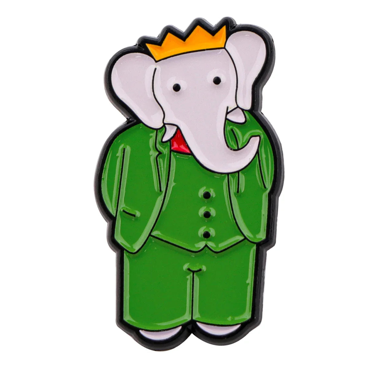 Babar Elephant Enamel Pin 1