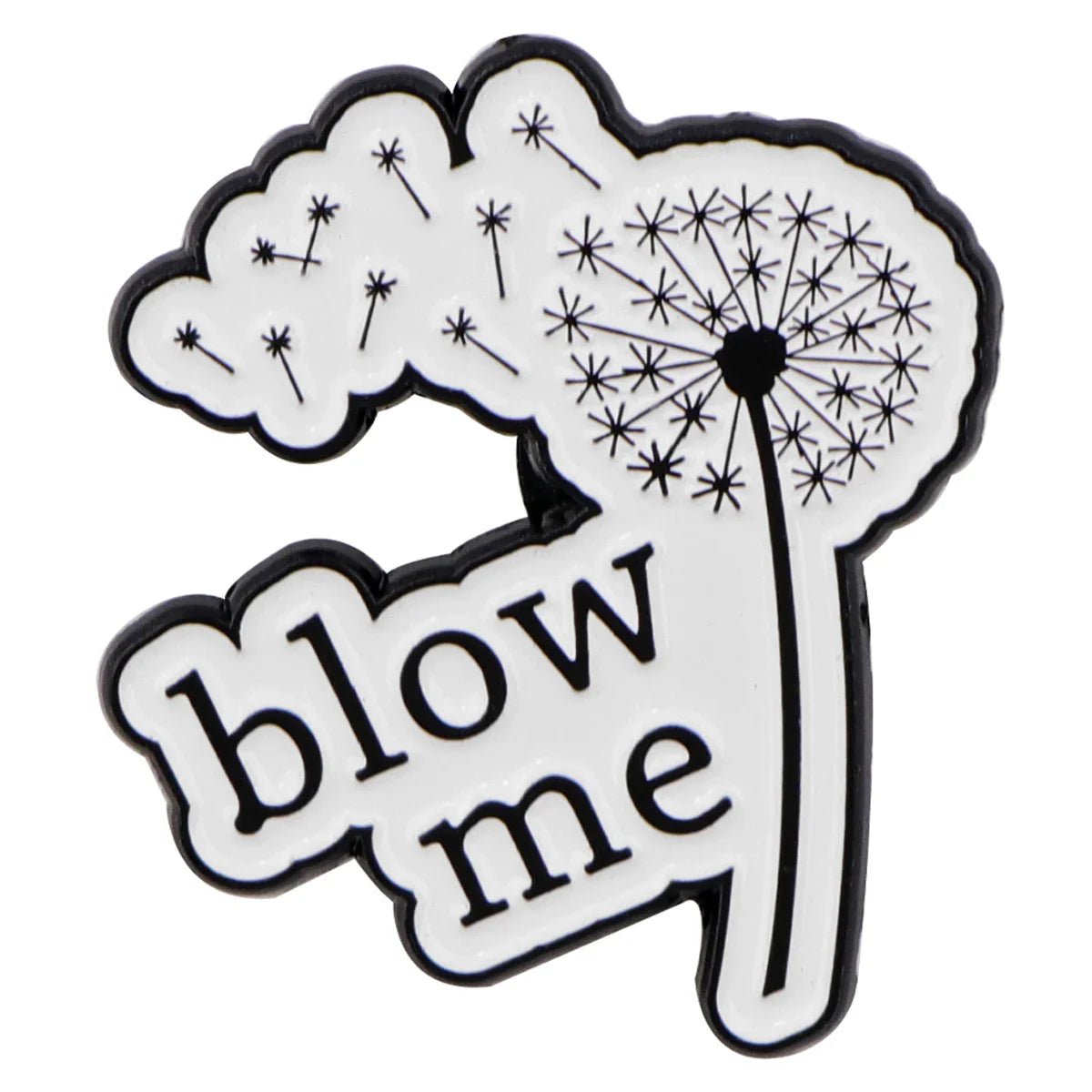 Blow Me Flower Enamel Pin 1 / MULTI
