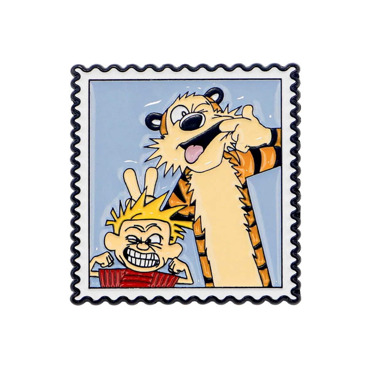 Calvin And Hobbs Enamel Pin 1