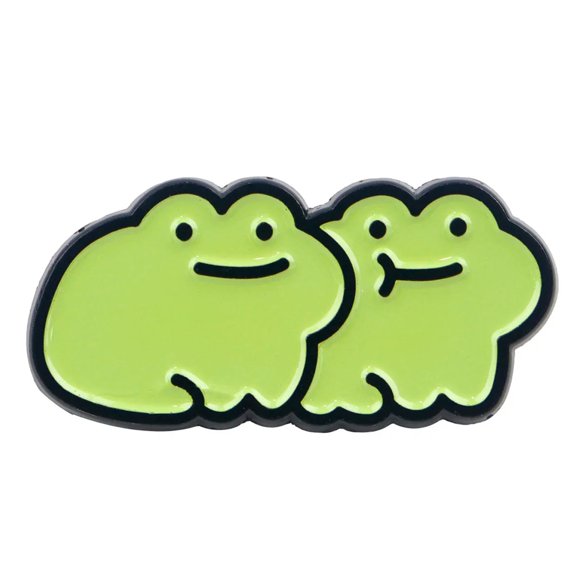 Cute Frog Enamel Pin 2
