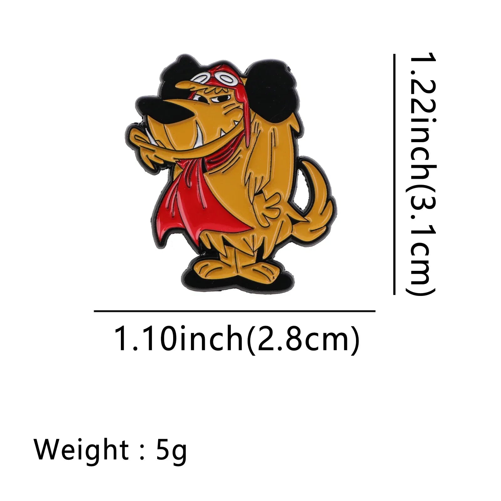 Cute Dog Enamel Pins Cartoon Character Brooches For Women Men Lapel Pins Clothes Badge Jewelry Gift for Friends - 1