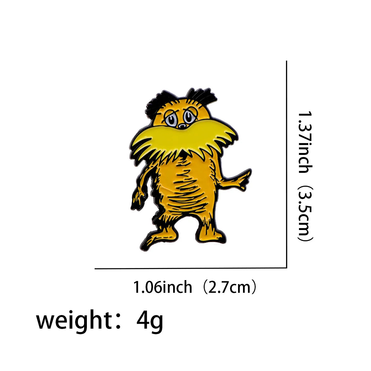 Dr Seuss Enamel Pin 1
