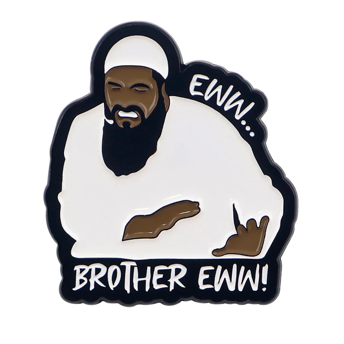 Eww Brother Eww Enamel Pin 1 / MULTI