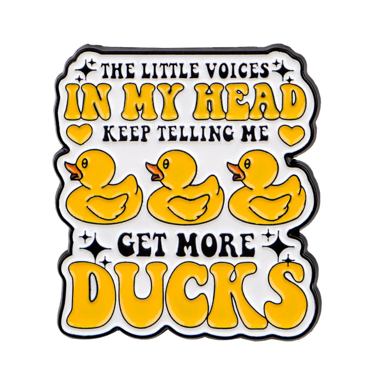 Get More Ducks Enamel Pin 1