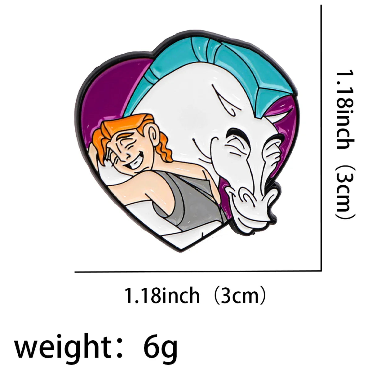 Hercules Enamel Pin 1 / 1