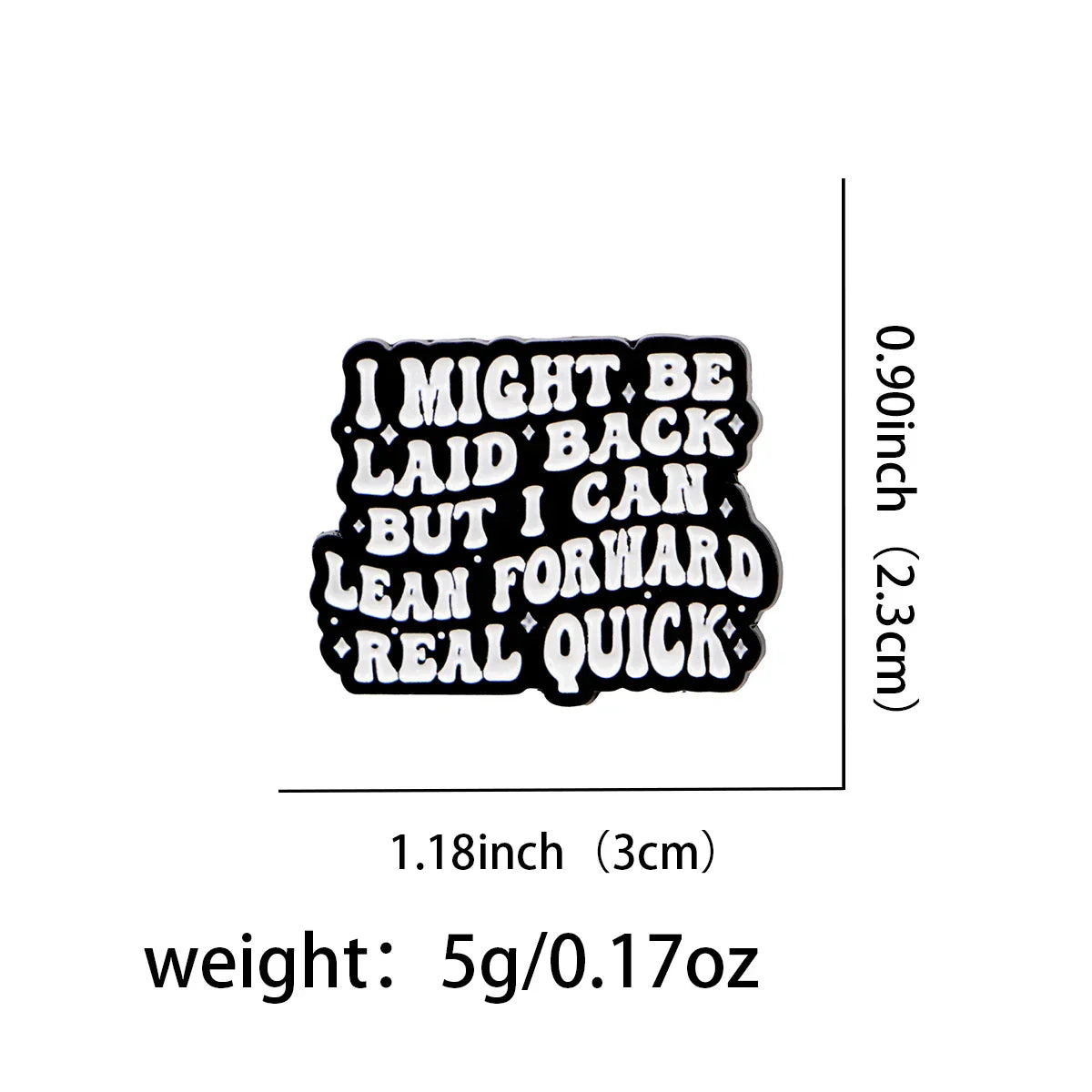 Humorous Quotes Enamel Pins Cartoon Women’s Brooches Men Lapel Pins Badge on Backpack Costume Accessories Funny Jewelry