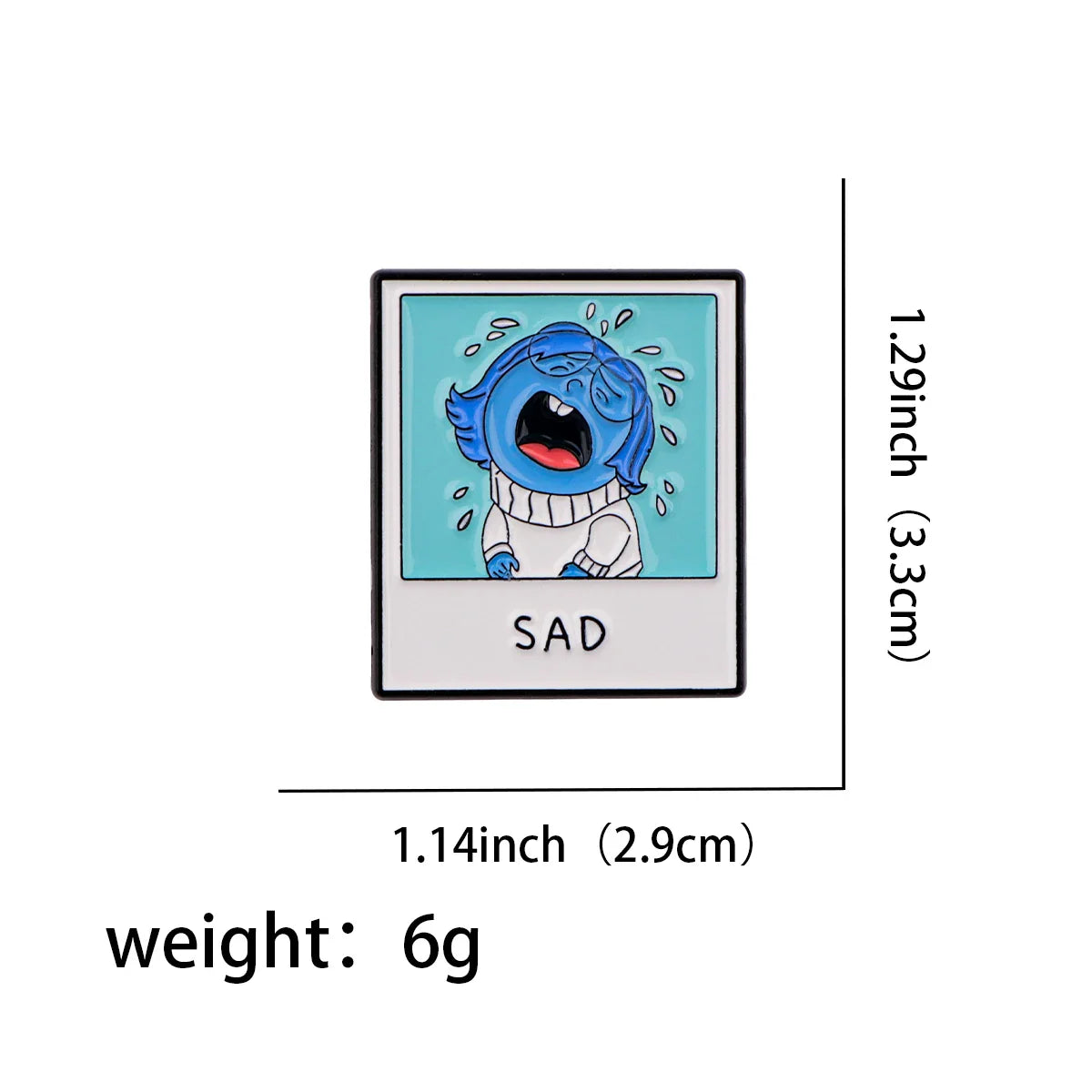 Inside Out 2 Enamel Pin 1