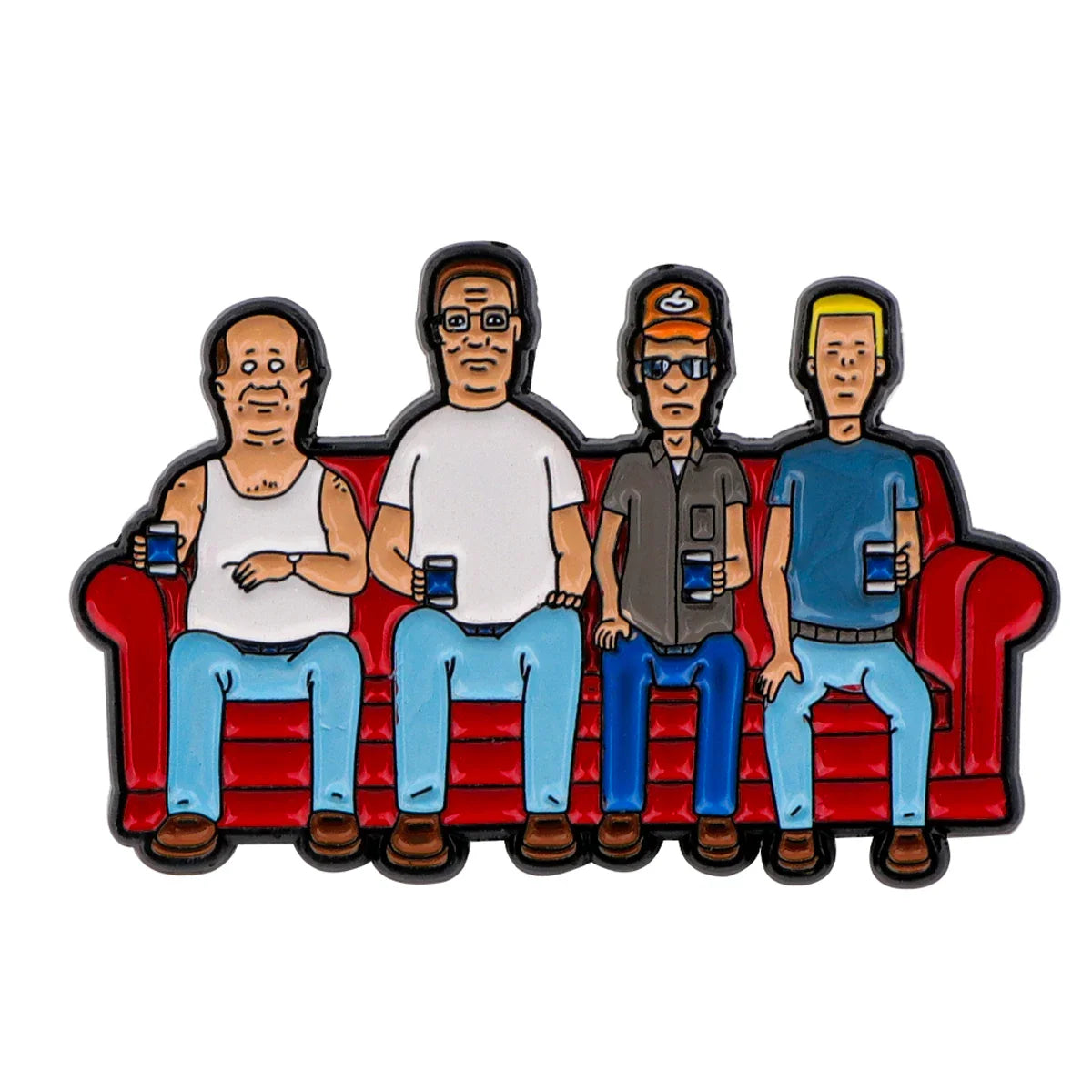 King Of The Hill Enamel Pin 1