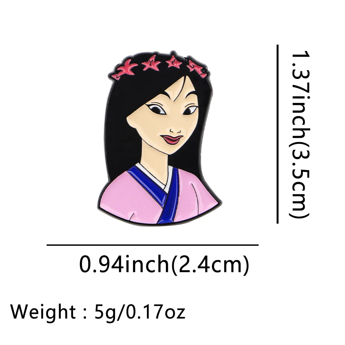 Mulan Enamel Pin 1