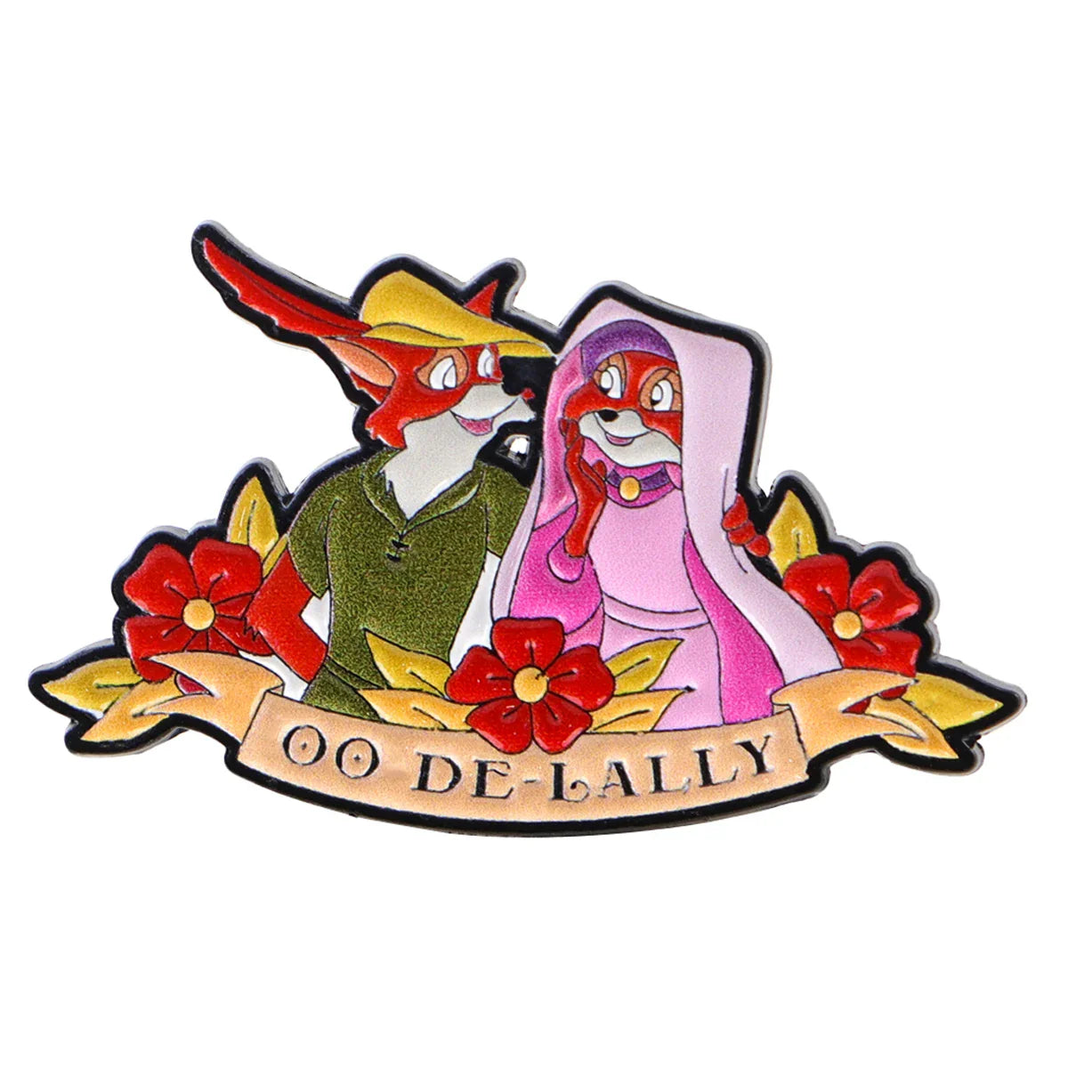 Ooh De Lally Enamel Pin 1
