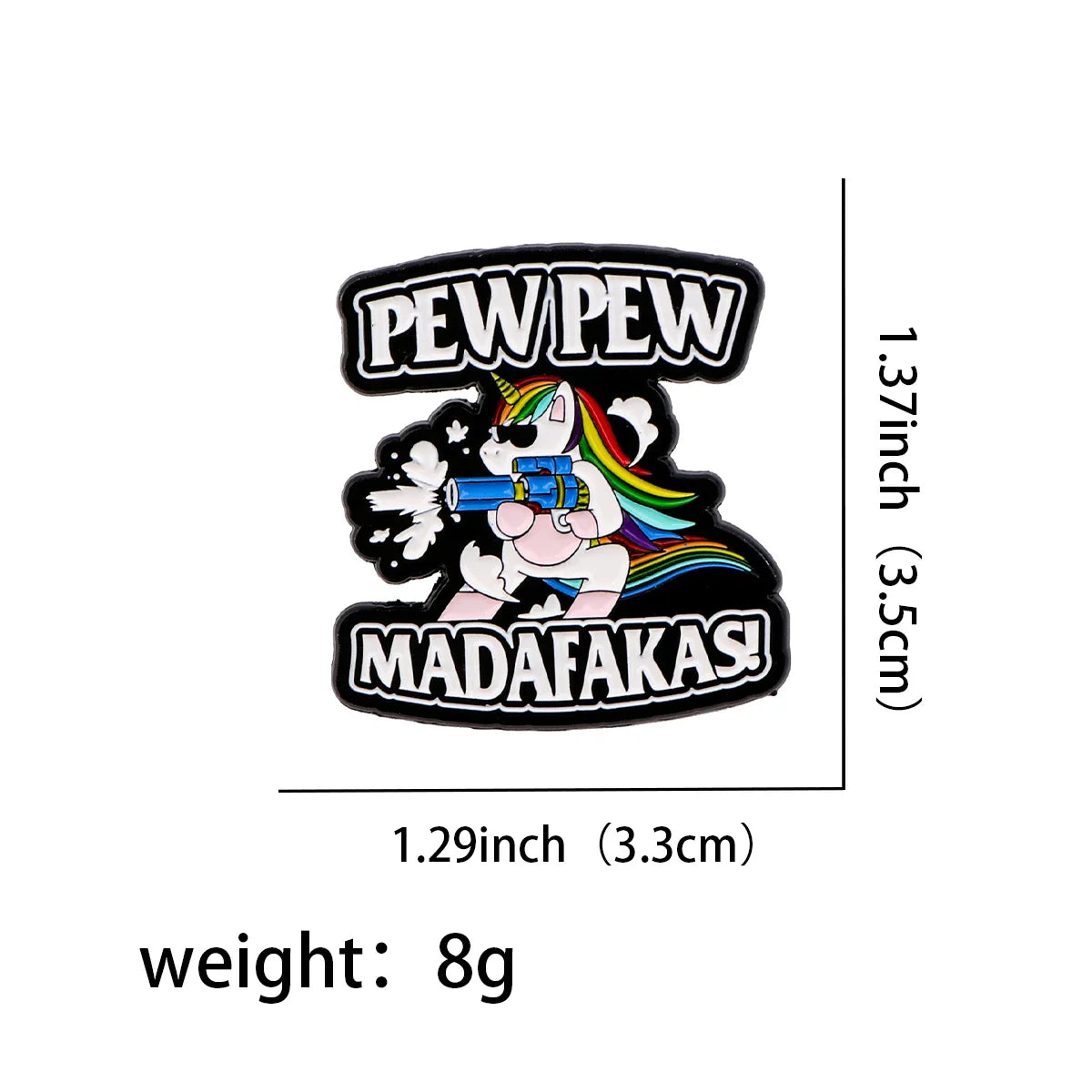 Pew Pew Madafakas! Enamel Pin 1 / MULTI