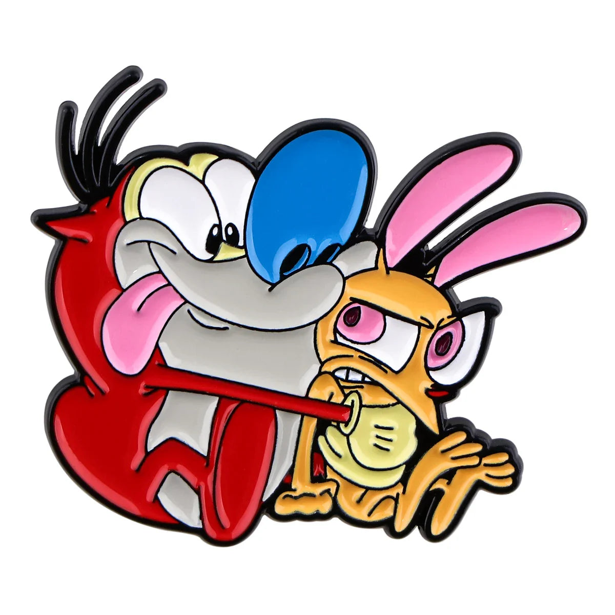 The Ren And Stimpy Show Enamel Pin 1