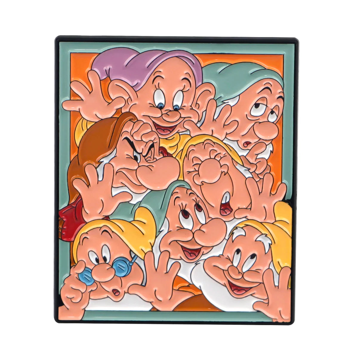 The Seven Dwarfs Enamel Pin 1