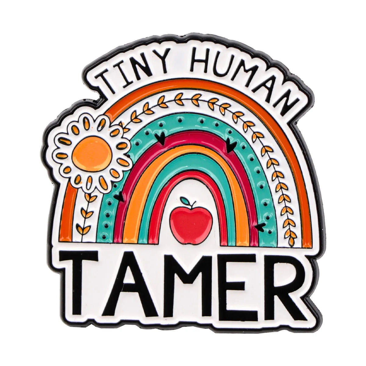 Tiny Human Tamer Enamel Pin 1
