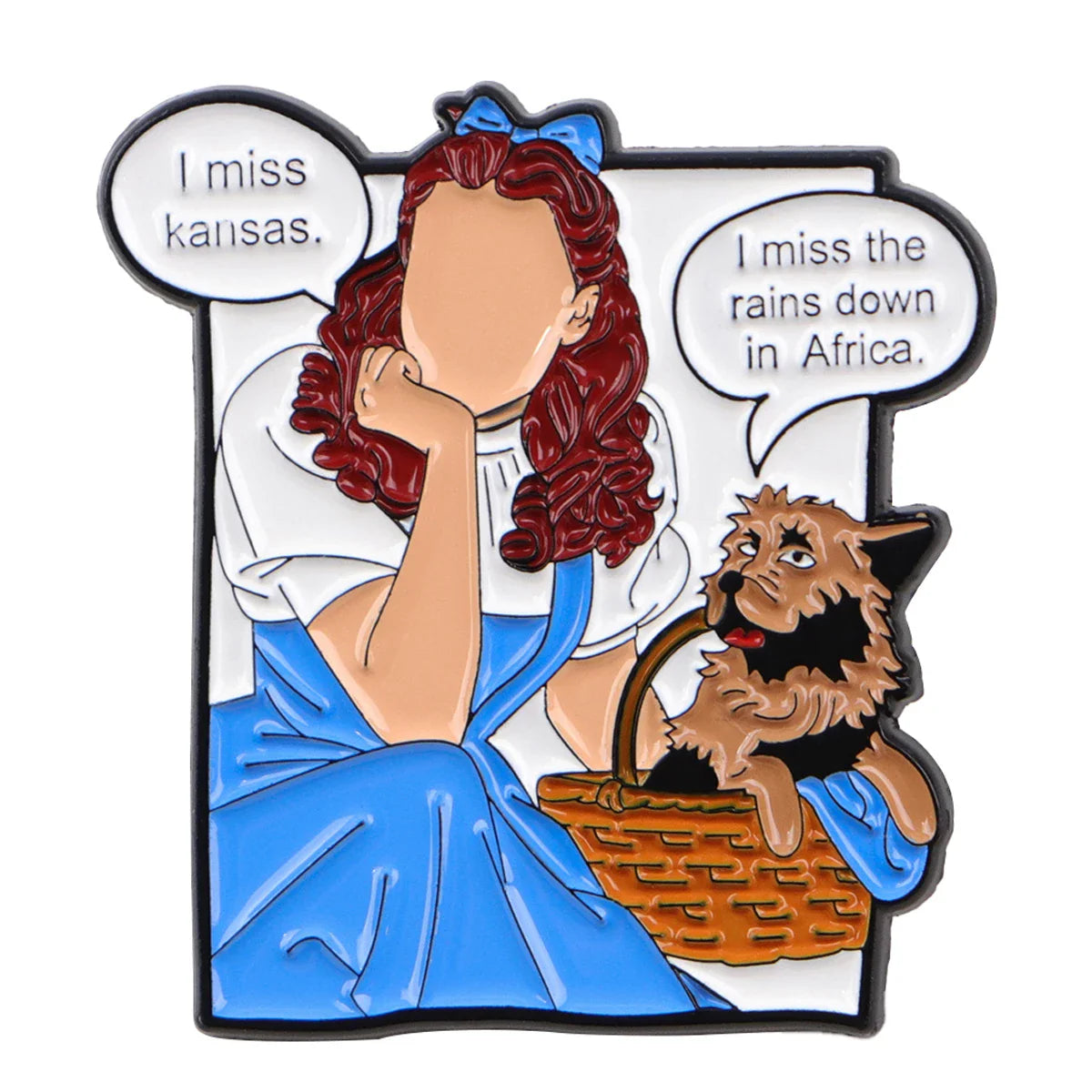 Toto Africa Enamel Pin 1