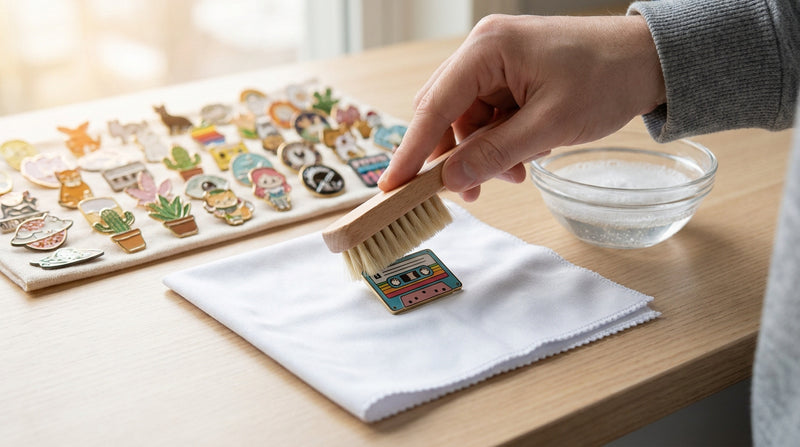 How to clean and maintain your enamel pins