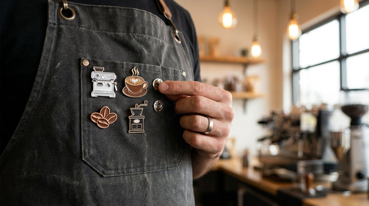 Best coffee enamel pins for baristas and caffeine enthusiasts