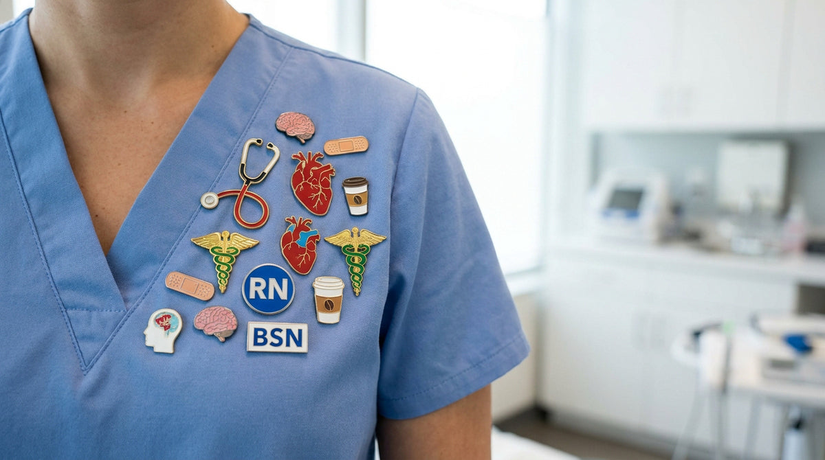 Best enamel pins for nurses and medical professionals