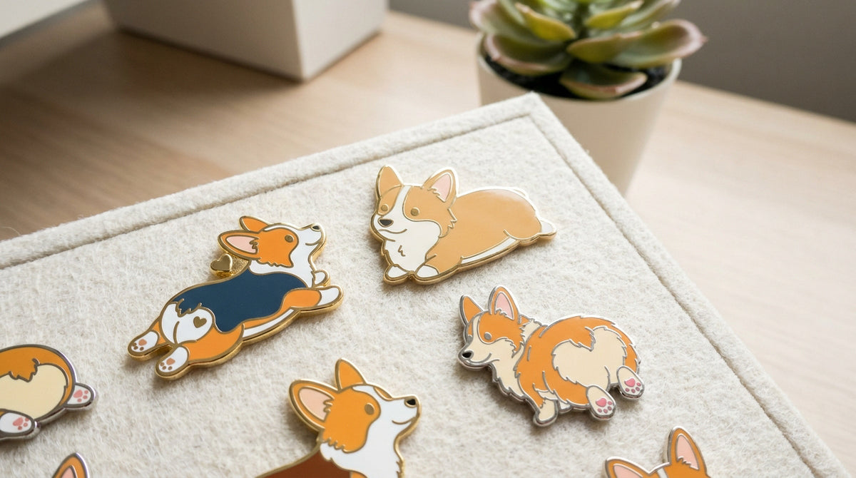 Why corgi enamel pins are the ultimate dog lover accessory
