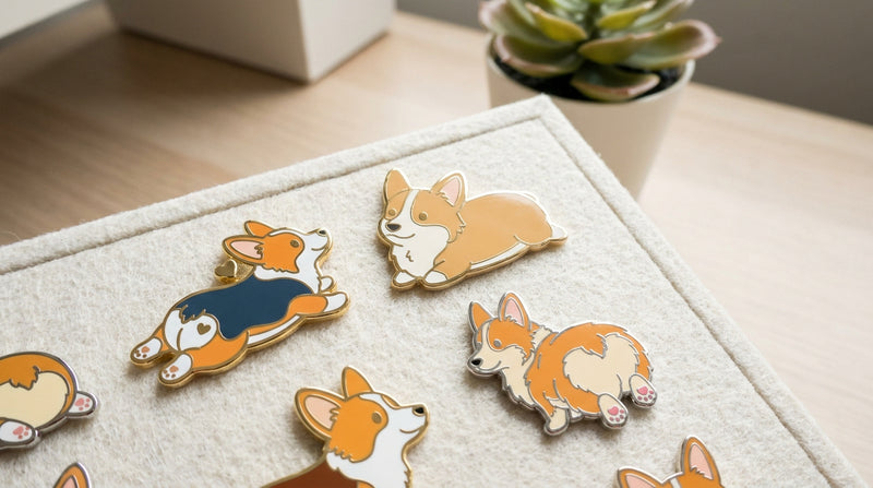 Why corgi enamel pins are the ultimate dog lover accessory