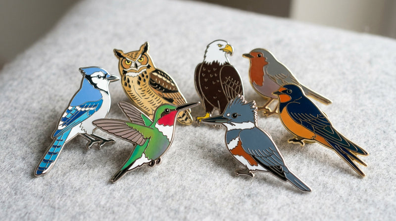 The 7 best bird enamel pins to brighten your collection