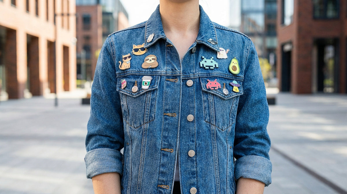 Best funny pins for denim jackets to personalize your style