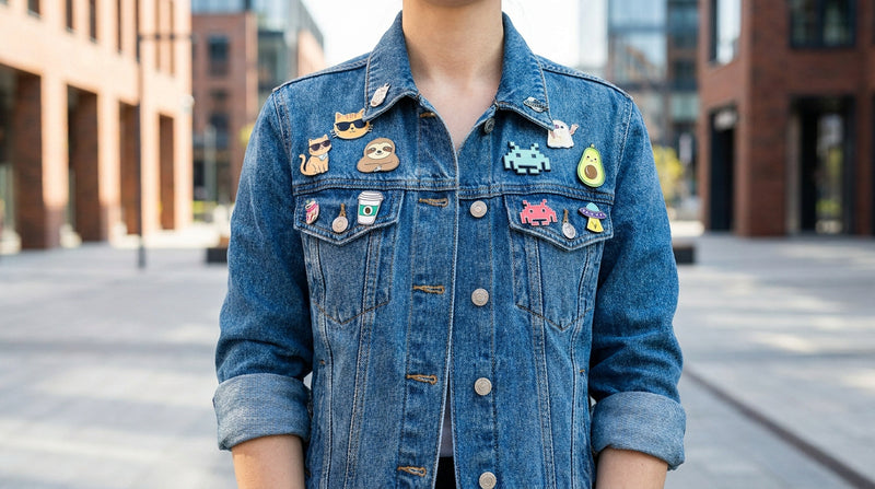 Best funny pins for denim jackets to personalize your style