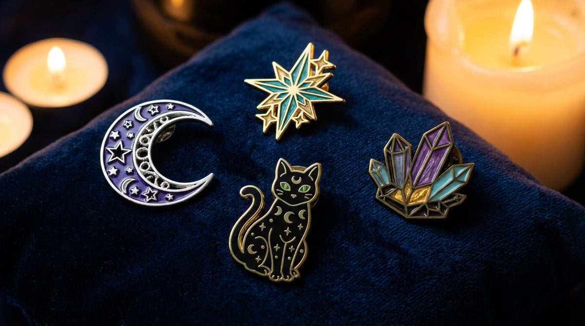 How to build a witchy aesthetic with enamel pins