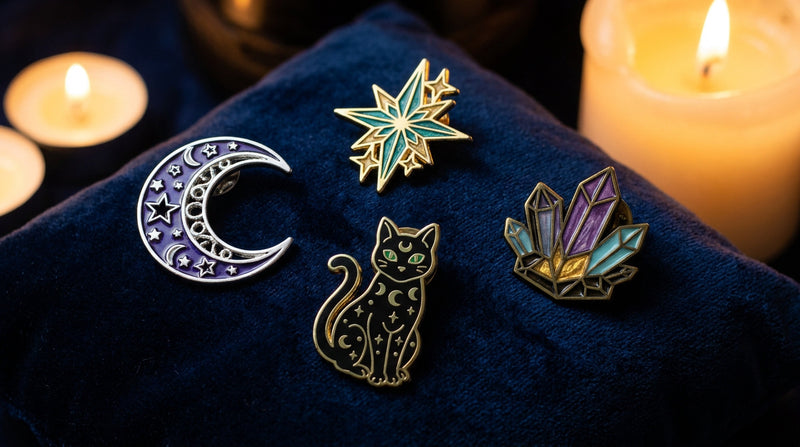 How to build a witchy aesthetic with enamel pins