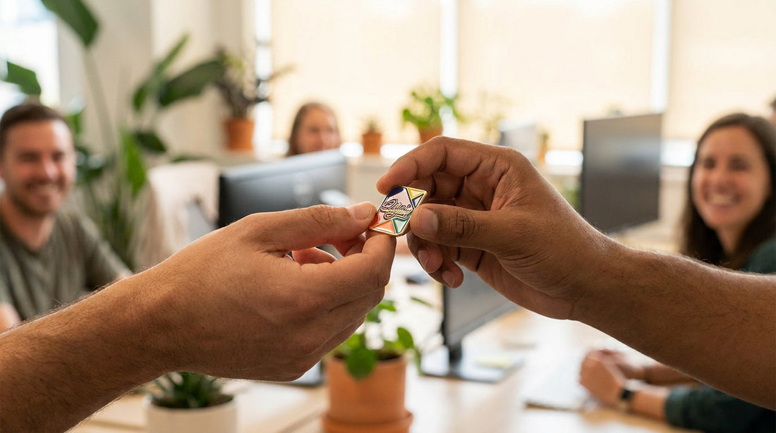 Why our quote pins are the perfect gift for coworkers