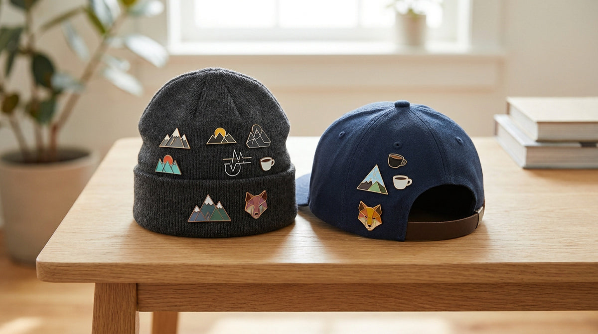 Transform your headwear with these enamel pin styling tips