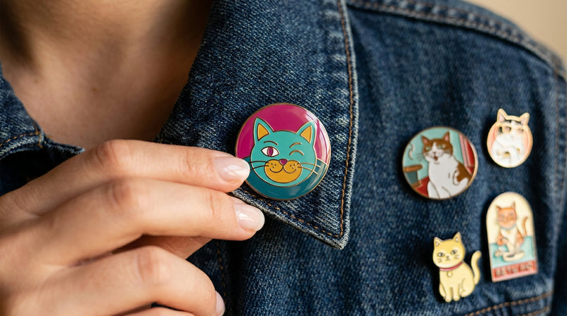 Funny cat pins that every feline lover needs to own