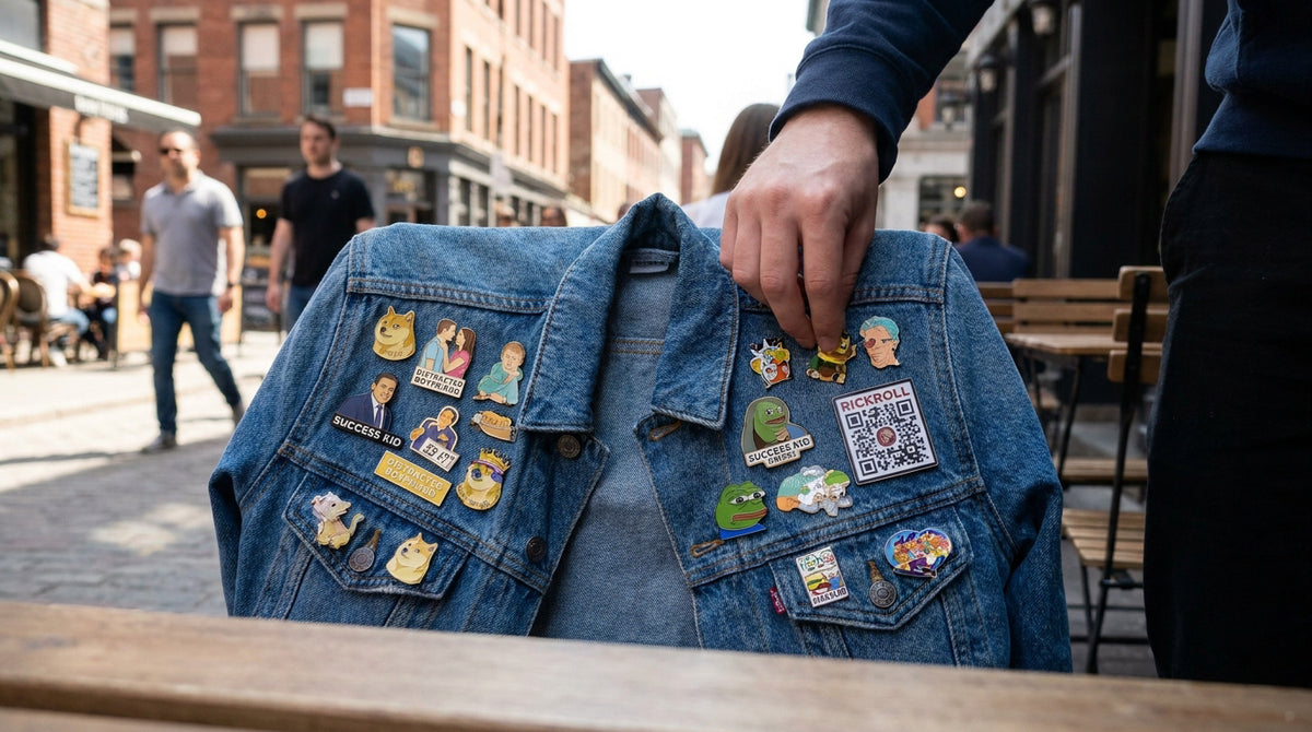 Evolution of internet memes on wearable art