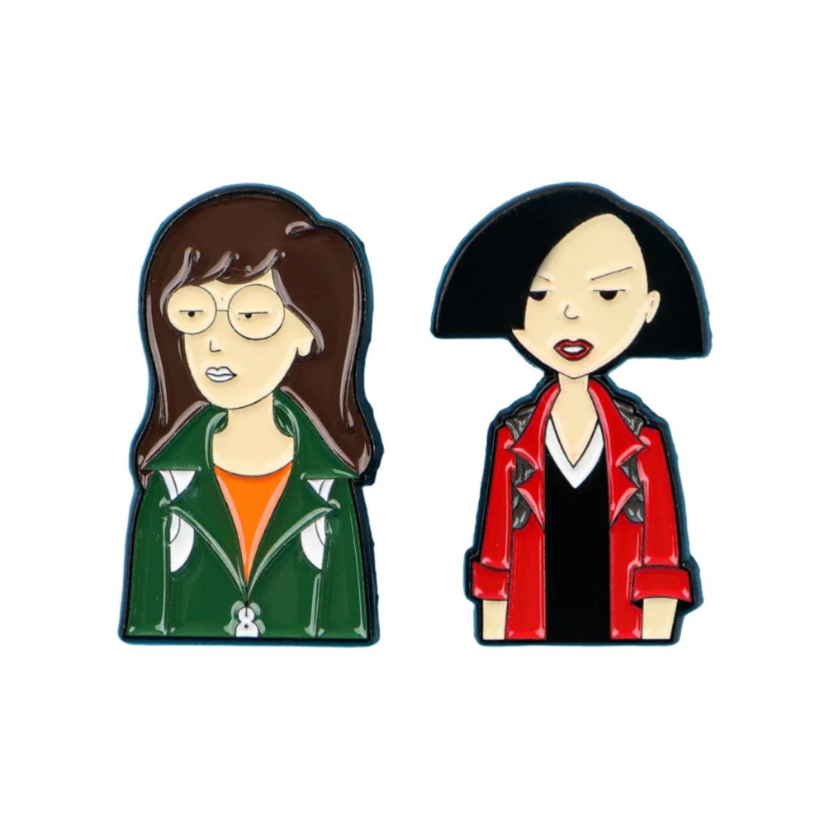 4pcs/set Daria Enamel Pin 1