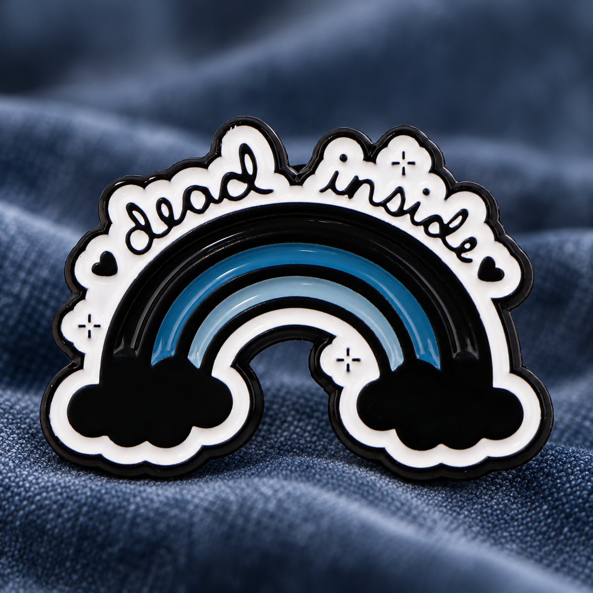 Dead Inside Pin lifestyle product photo