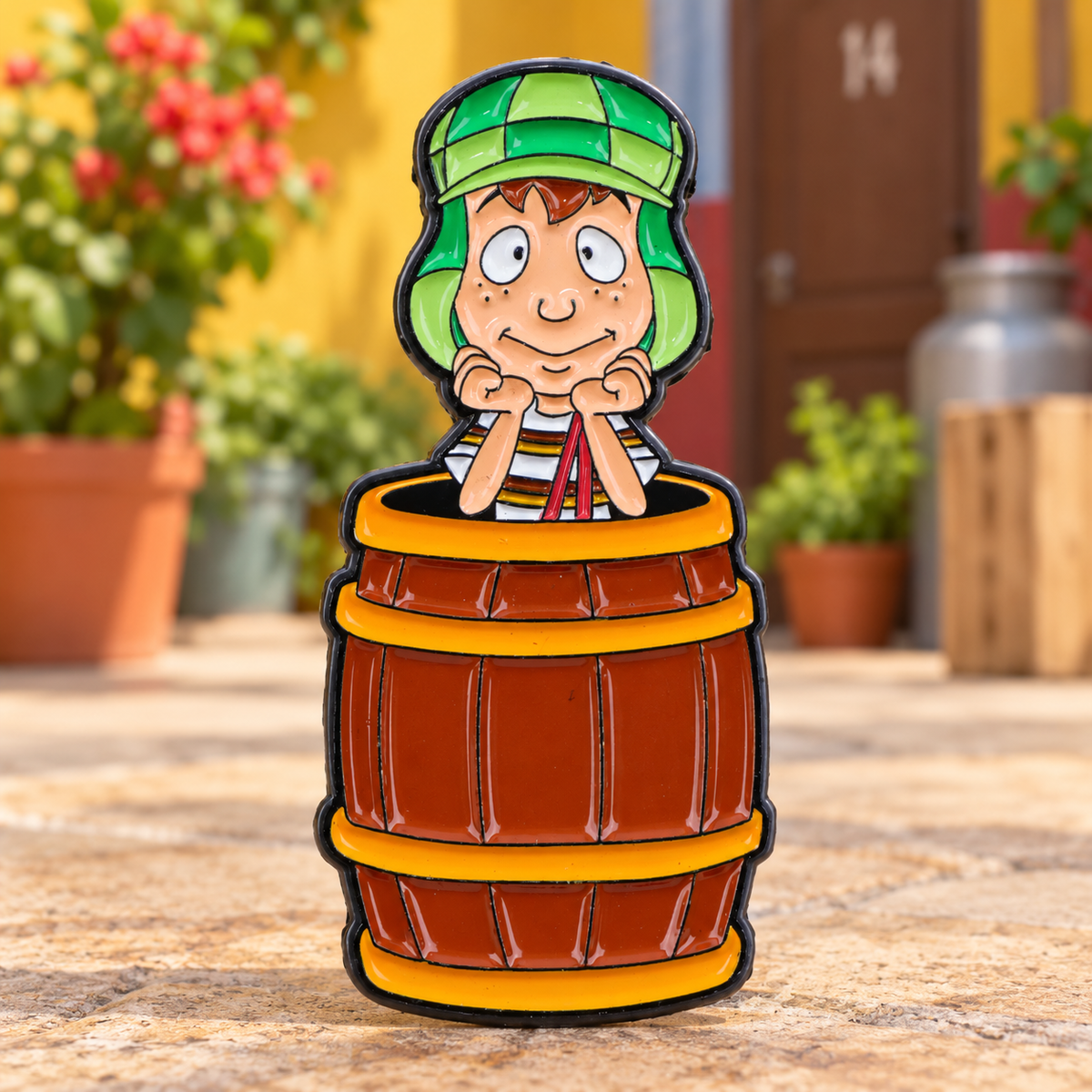 El Chavo del Ocho Pin lifestyle product photo