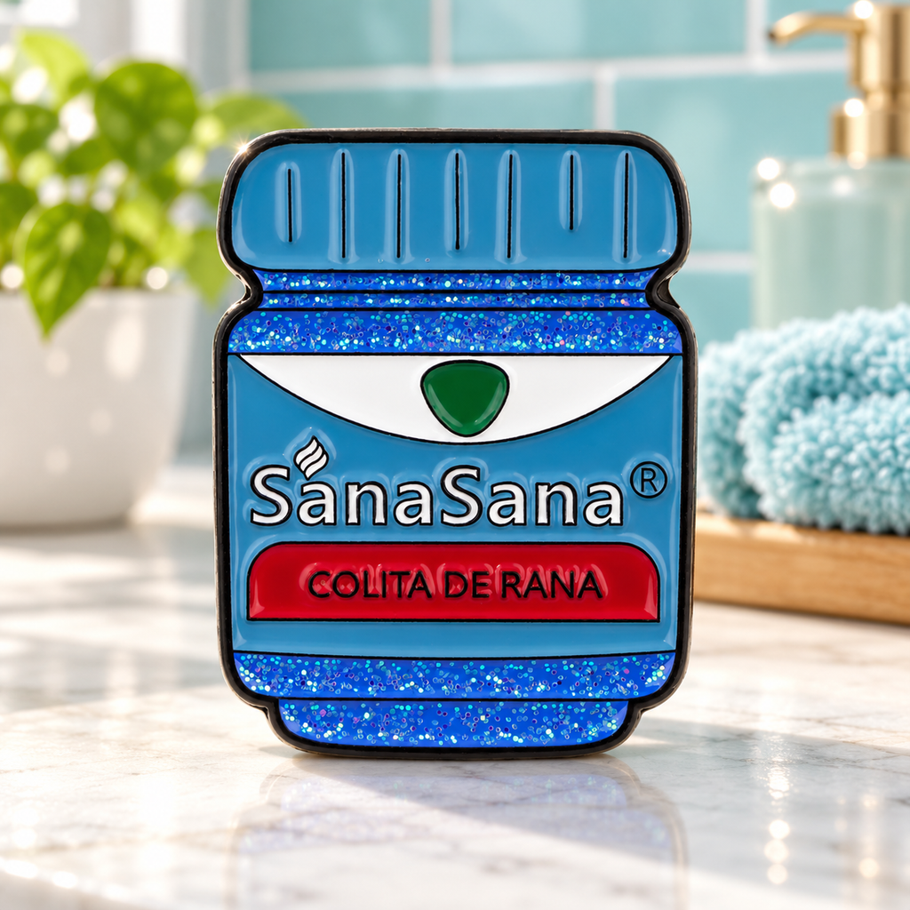 Sana Sana Colita de Rana Pin lifestyle product photo