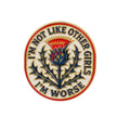 I'm Not Like Other Girls, I'm Worse Distel Anstecknadel