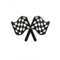 Racing Checkered Flag Pin