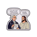 Jesus and George Washington Pin