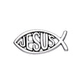 Jesus Fish Pin