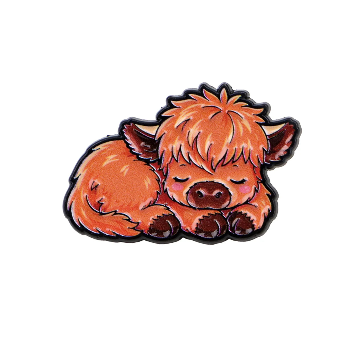 Cute Highland Cow Pins