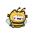 Bee Costume Cat Pin