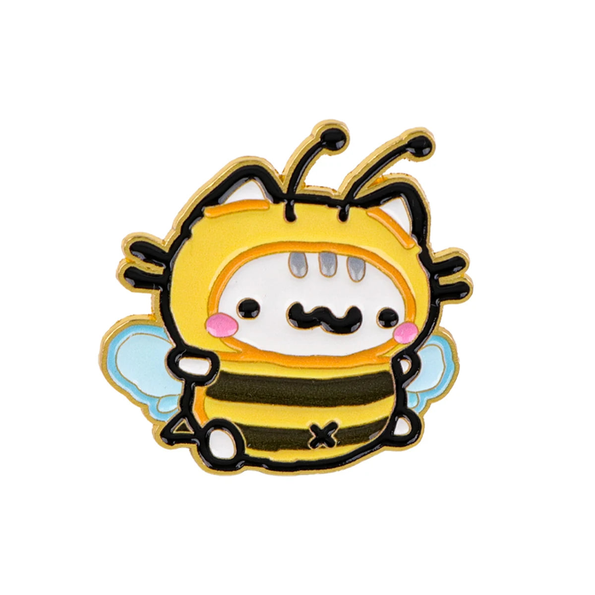 Bee Costume Cat Pin