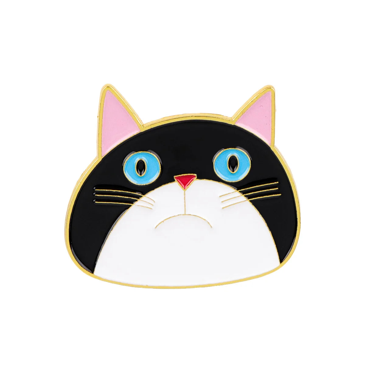 Funny Cat's Head Pin
