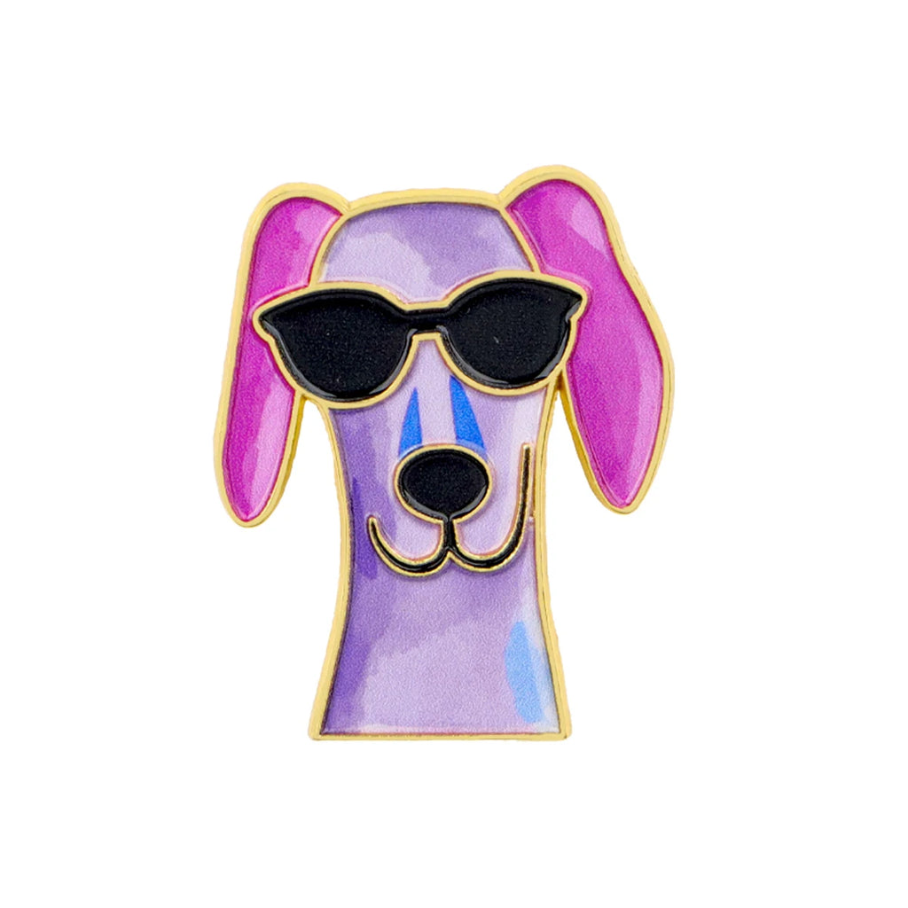 Colorful Dog Pin Collection