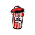 Men's Opinions Trash Can Pin