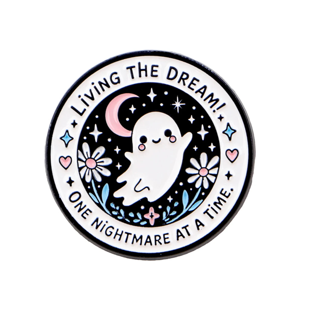 Living the Dream Geist Pin