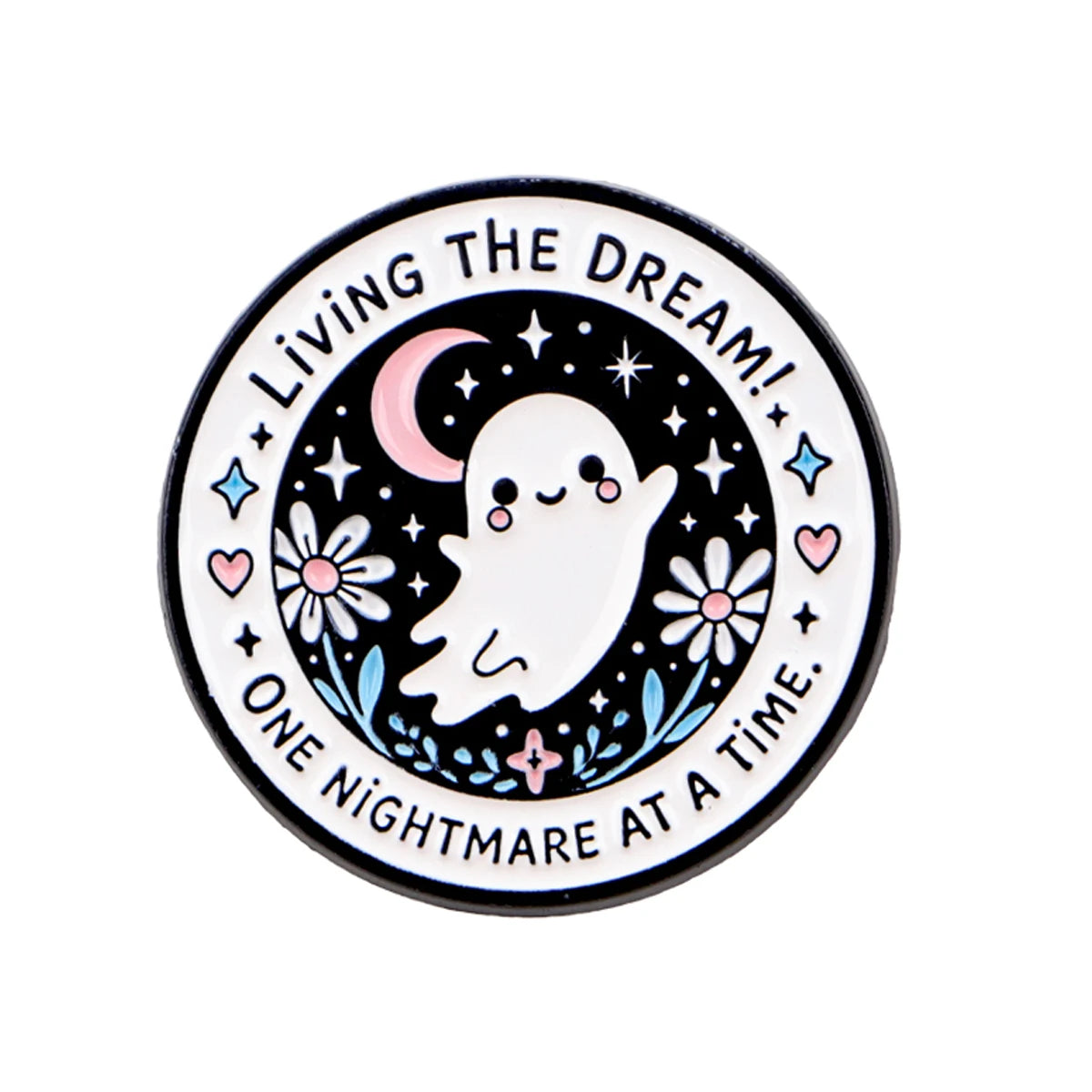 Living the Dream Geist Pin