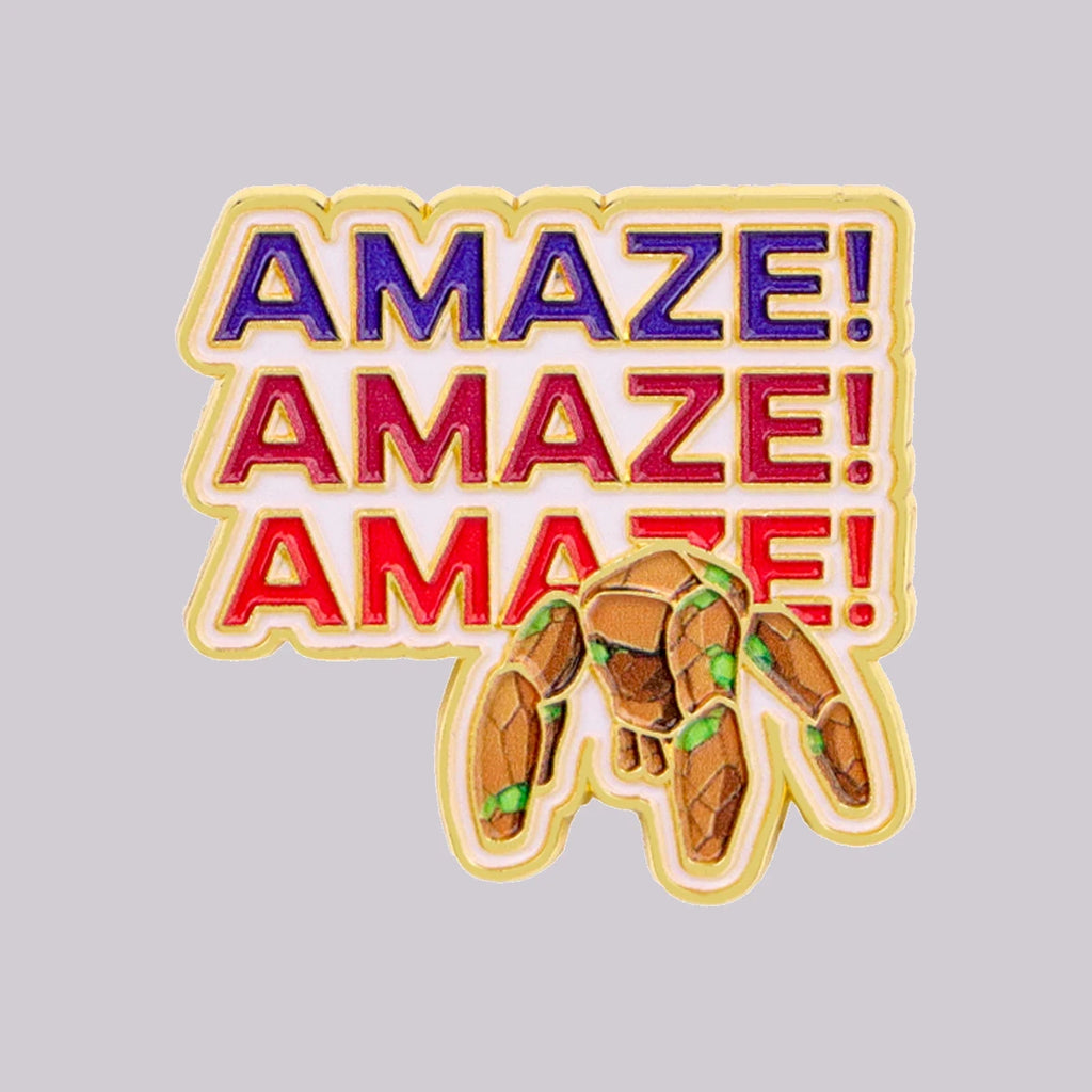 Funny Rock Creature Enamel Pin Cute Brooch Pines Lapel Pins Badge on Backpack Clothing Accessories Fashion Jewelry Fans Gifts